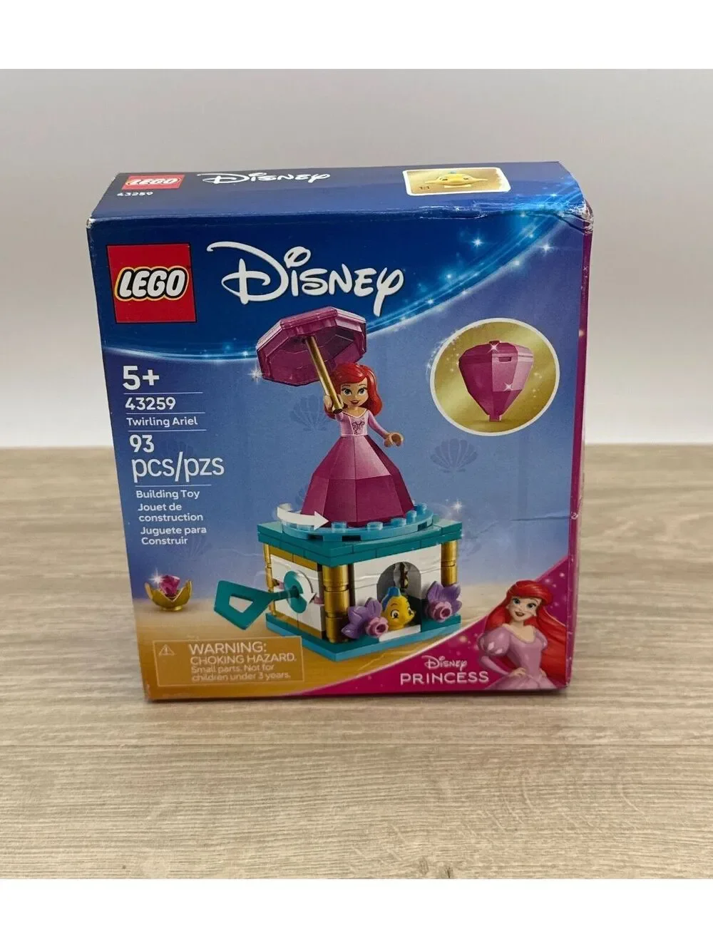 LEGO 43259 Twirling Ariel, New Sealed NIB Retired 2025